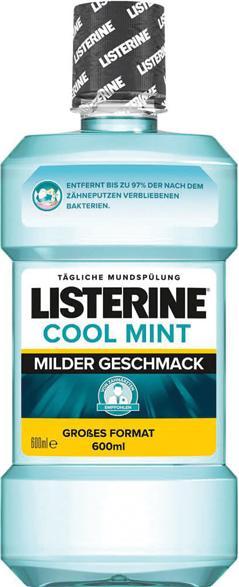 Produktbild Listerine Cool Mint Mild (500 ml, Mundspülung)
