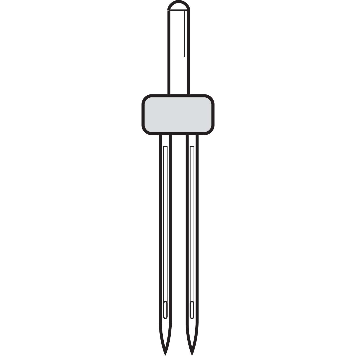 Husqvarna Biesenfuss mit 7 Rillen, Nähzubehör