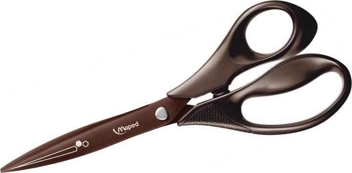 Produktbild Maped M686110 - Schere Titanium, 21cm, asymmetrisch, schwarz (21 cm)