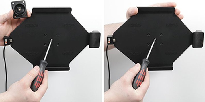 Actual product image Brodit Holder active iPad 10Gen USB cable lockable