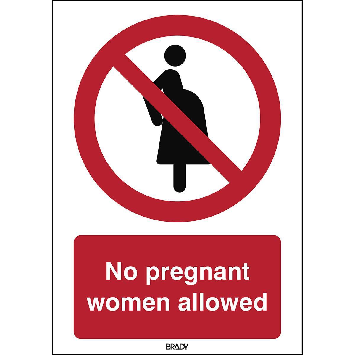 Brady, Etiketten, ISO Safety Sign - Not for