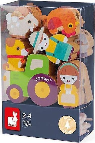 Actual product image Janod Thread game farm