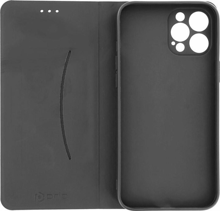 Produktbild prio Book Case Fashion für iPhone 12 Pro Max blau-schwarz (Apple iPhone 12 Pro Max)