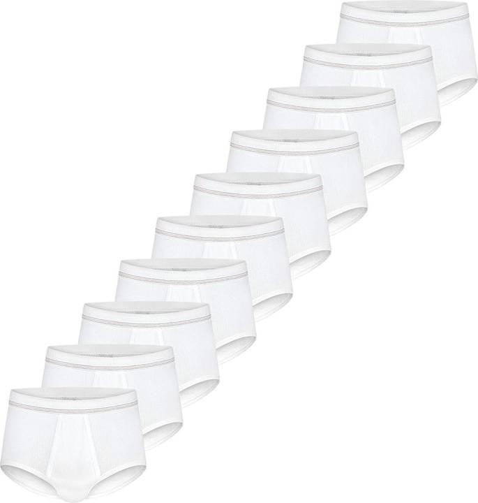 Immagine prodotto Conta Confezione da 10 slip a doppia costina con cavallo (M, confezione da 10)