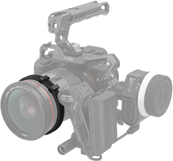 Actual product image SmallRig Accessory set Seamless Focus Gear Ring Kit from Φ62.5mm to Φ74mm