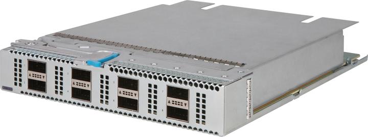 Actual product image HPE E N FlexFabric 5950 modules, 8 ports, QSFP28 (8 Ports)