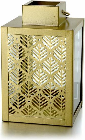 Actual product image Balthasar Metalllaterne LEAF