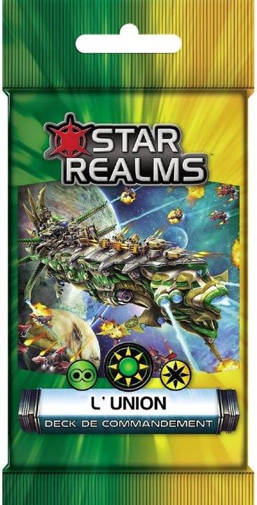 Actual product image Iello Jeu - Star Realms - Deck de Commandement : L'Union (French, 1 Players)
