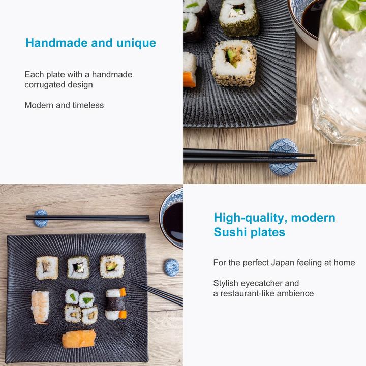 Immagine prodotto Intirilife Sushi Platte Servier Teller (1 x, 23.40 cm)