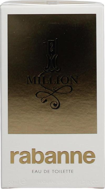 Produktbild Paco Rabanne 1 Million (Eau de Toilette, 50 ml)