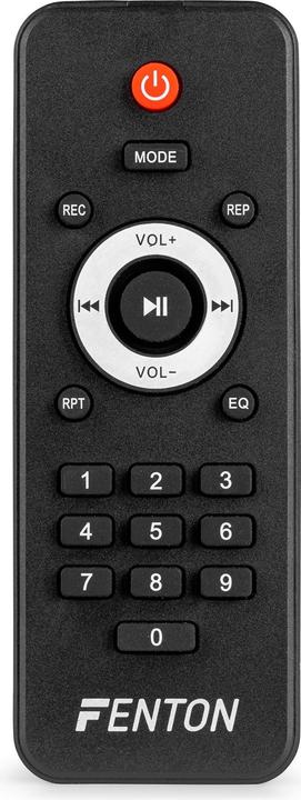 Actual product image Fenton Speaker Bluetooth - FT15LED MK2 karaoke box met LEDâ€™s, accu en microfoon - Voor (Active, 1x 800 W)