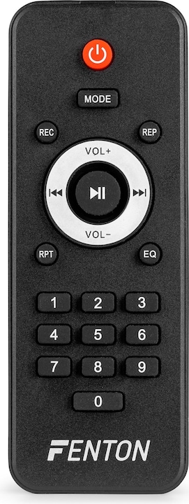 Produktbild Fenton Speaker Bluetooth - FT10LED MK2 karaoke box met LEDâ€™s, accu en microfoon - Voor (Aktiv)