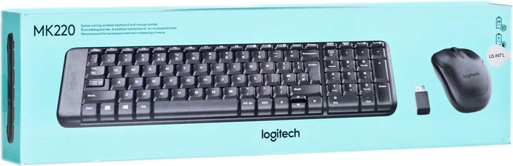 Immagine prodotto Logitech MK220 (US, Senza fili)