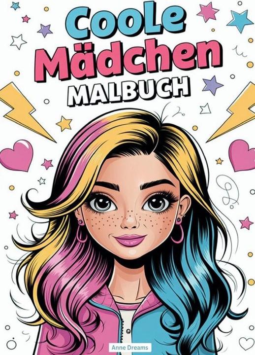 Image du produit Coole Mädchen Malbuch