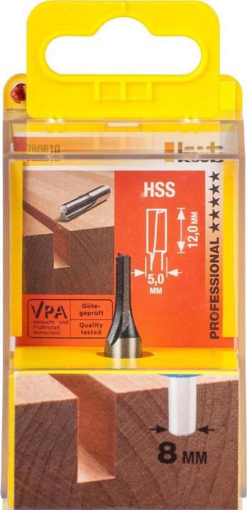 Productafbeelding kwb Hss Groeffrees 5Mm