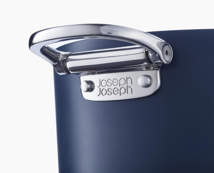 Image du produit Joseph Joseph Space Soupière avec poignées rabattables D25cm (Casserole, Poêle à frire, Aluminium, 25 x 25 cm)