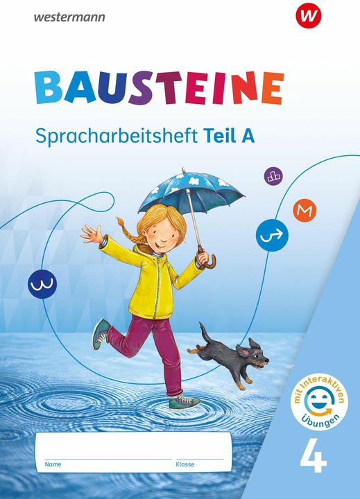 Produktbild BAUSTEINE Sprachbuch und Spracharbeitshefte 4. Spracharbeitsheft mit interaktiven Übungen (Deutsch, Gabriele Hinze, Alexandra Isack, Kerstin Riesberg, Björn Bauch, Ulrike Dirzus, Julia Nega, 2024)