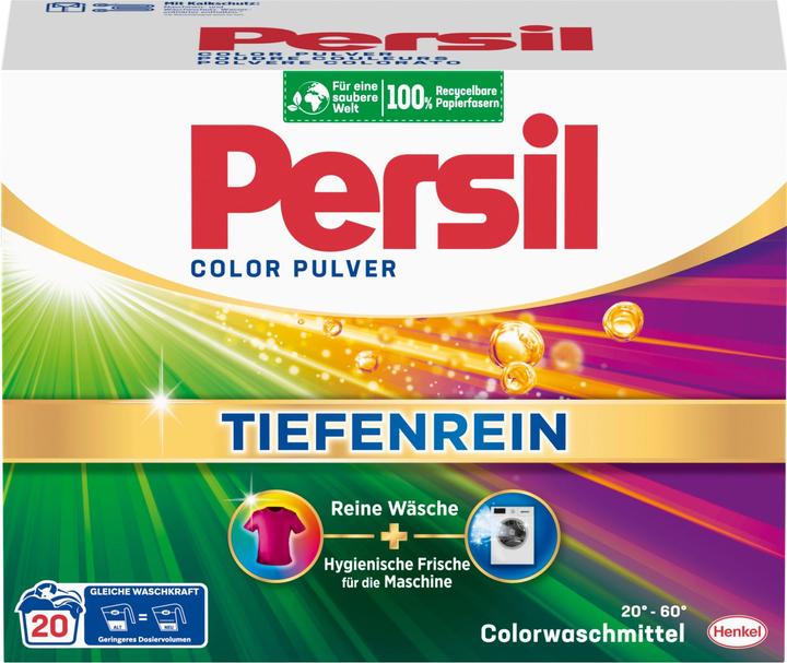 Actual product image Persil Powder Colour 75 WG (20 Washing cycles, Washing powder)