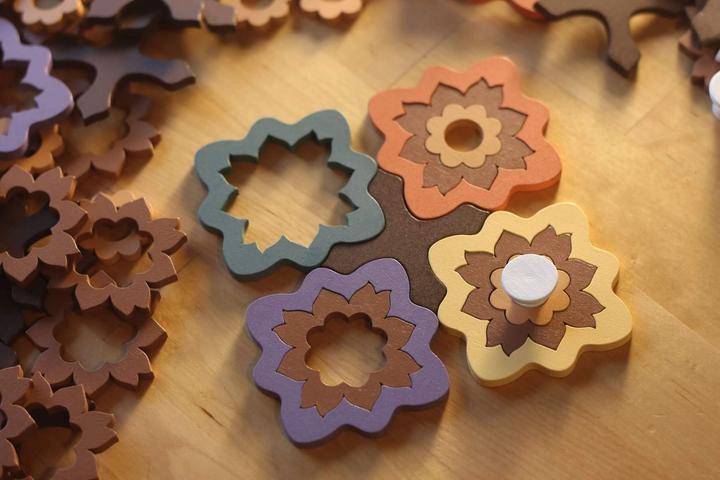 Produktbild Pegasus 57821G - Intarsia (Deep Print Games) (DE) (Deutsch)