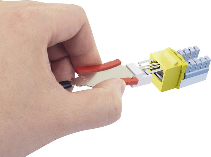 Produktbild Renkforce 1 Port Aufputz Netzwerkdose CAT 6 mit Verriegelung