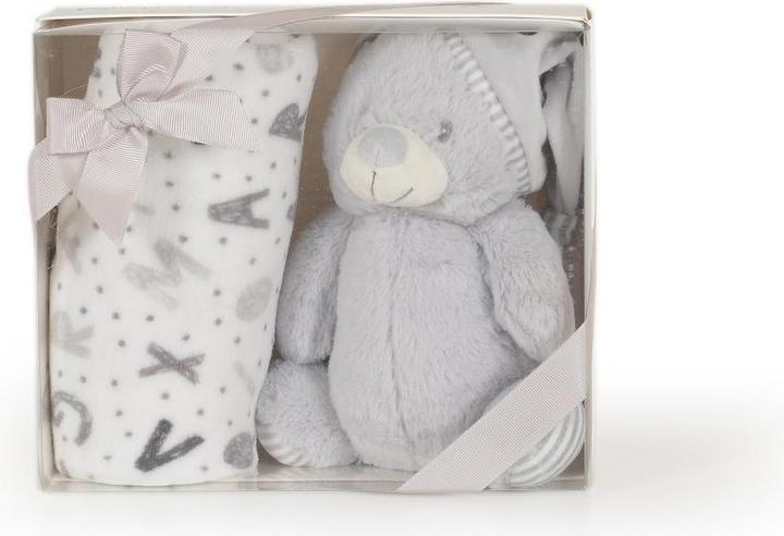 Actual product image Cangaroo Baby Blanket 90 x 75 cm Plush Animal (90 x 75 cm)