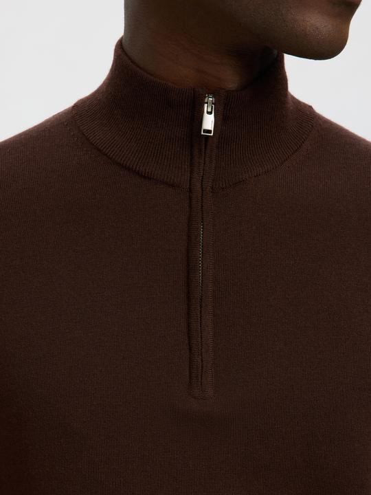 Immagine prodotto Selected Homme Maglia con mezza zip in 100% lana merino (M)