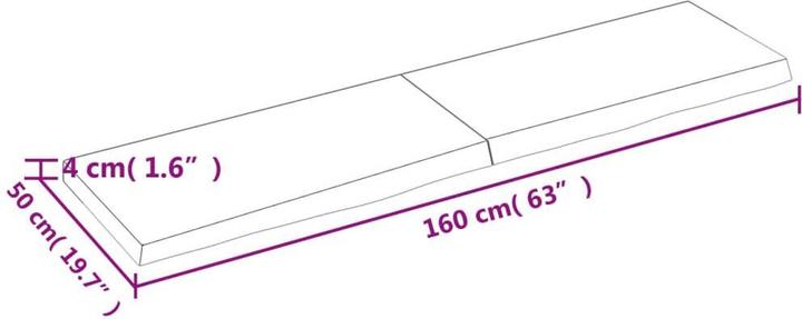 Immagine prodotto vidaXL Saba (160 x 50 x 4 cm)