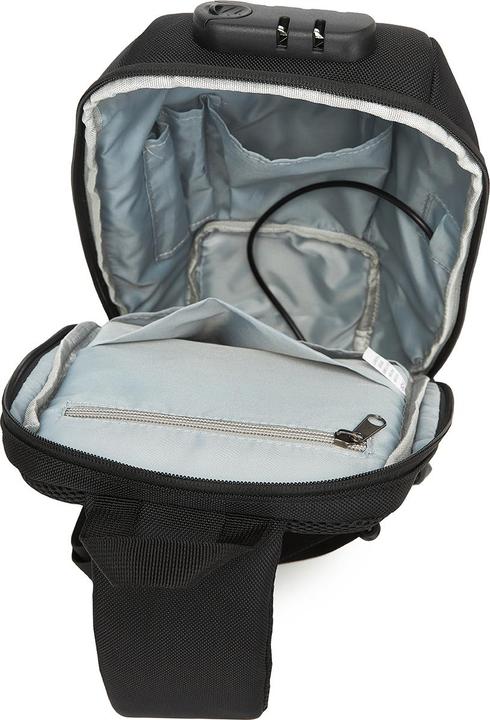 Immagine prodotto Wozinsky Crossbody Backpack with USB Port - Black