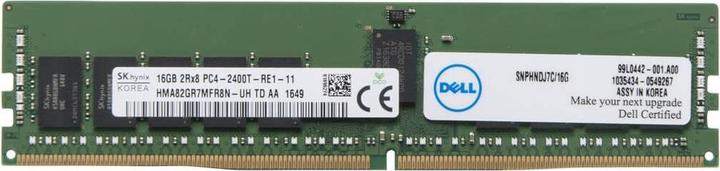 Produktbild Dell 16GB PC4-2400T 2Rx8 ECC (1 x 16GB, 2400 MHz, DDR4-RAM, DIMM)