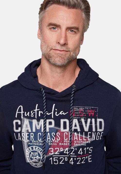 Image du produit Camp David Hoodie Laser Sailing Kapuzensweatshirt (M)