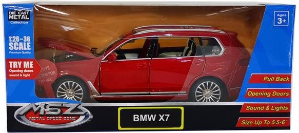 Produktbild MSZ Auto BMW X7, 1:32