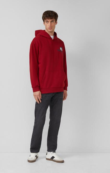 Produktbild s.Oliver Sweatshirt Softer Hoodie im Relaxed Fit mit Artwork (L, S)