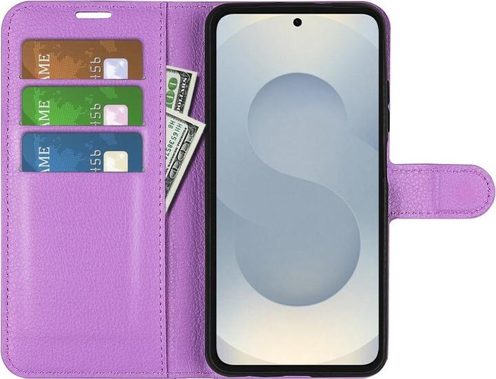 Produktbild Cover-Discount Galaxy S25 Edge - Leder Etui Hülle (Samsung Galaxy S25 Edge)