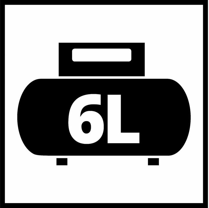 Produktbild Einhell Th-Ac 190/6 Of (8 Bar, 6 l)