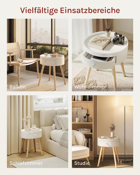 Produktbild Woltu Nachttisch-Set (38 x 38 x 45.50 cm)