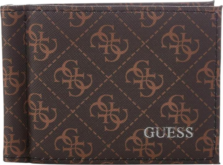 Guess Vezzola, Textile Wallet, Coin Holder, SMVEZZPOL23, Black, For Men