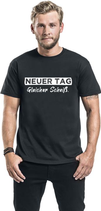 Produktbild Gaming-Sprüche Neuer Tag - Gleicher Scheiss (4XL)