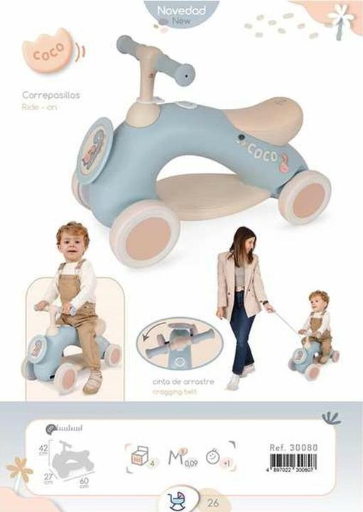 Immagine prodotto DeCuevas Tricycle Coco Light grey 60 x 27 x 42 cm