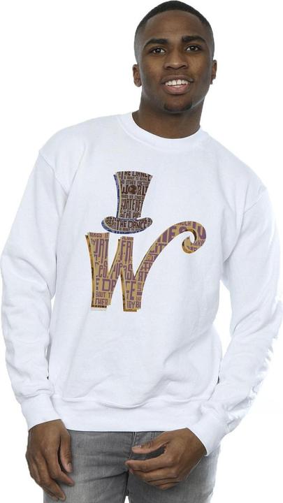 Produktbild Willy Wonka & the Chocolate Factory W Logo Hat Sweatshirt (3XL)