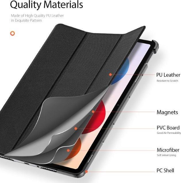 Produktbild Dux Ducis Domo Series Leder Bookcover Hülle (Xiaomi Redmi Pad 2 Pro, Xiaomi Redmi Pad Pro)