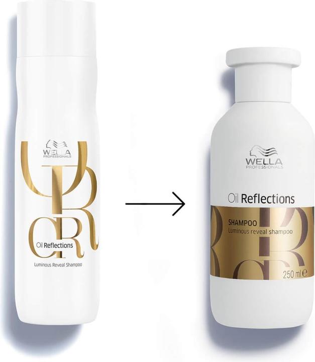 Produktbild Wella Professionals Oil Reflections Luminous Reveal Shampoo 250ml (250 ml, Flüssiges Shampoo)