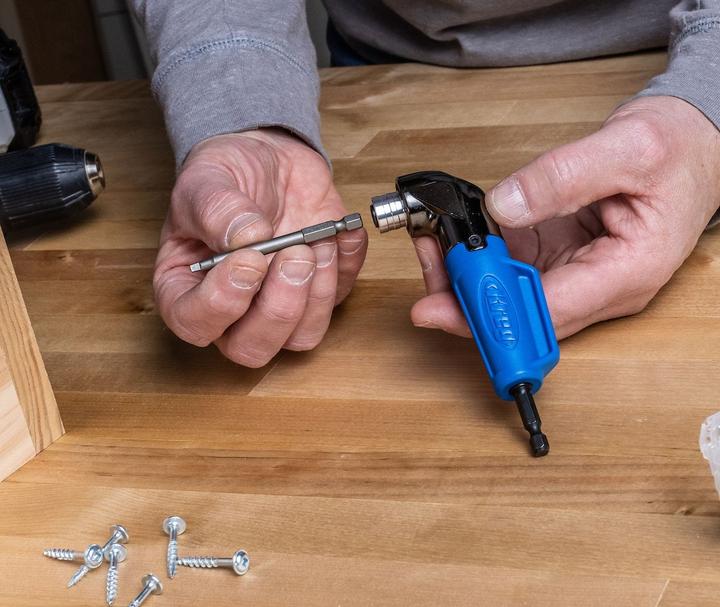 Produktbild Kreg KDRV-90DG 90° Pocket Hole Driver Winkelbohraufsatz blau