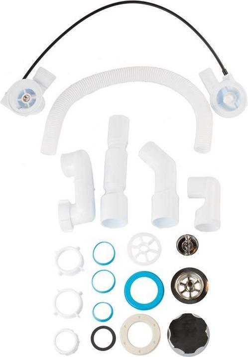 Actual product image Ani Plast Siphon For Bathtub 1½ Automatic With Ov