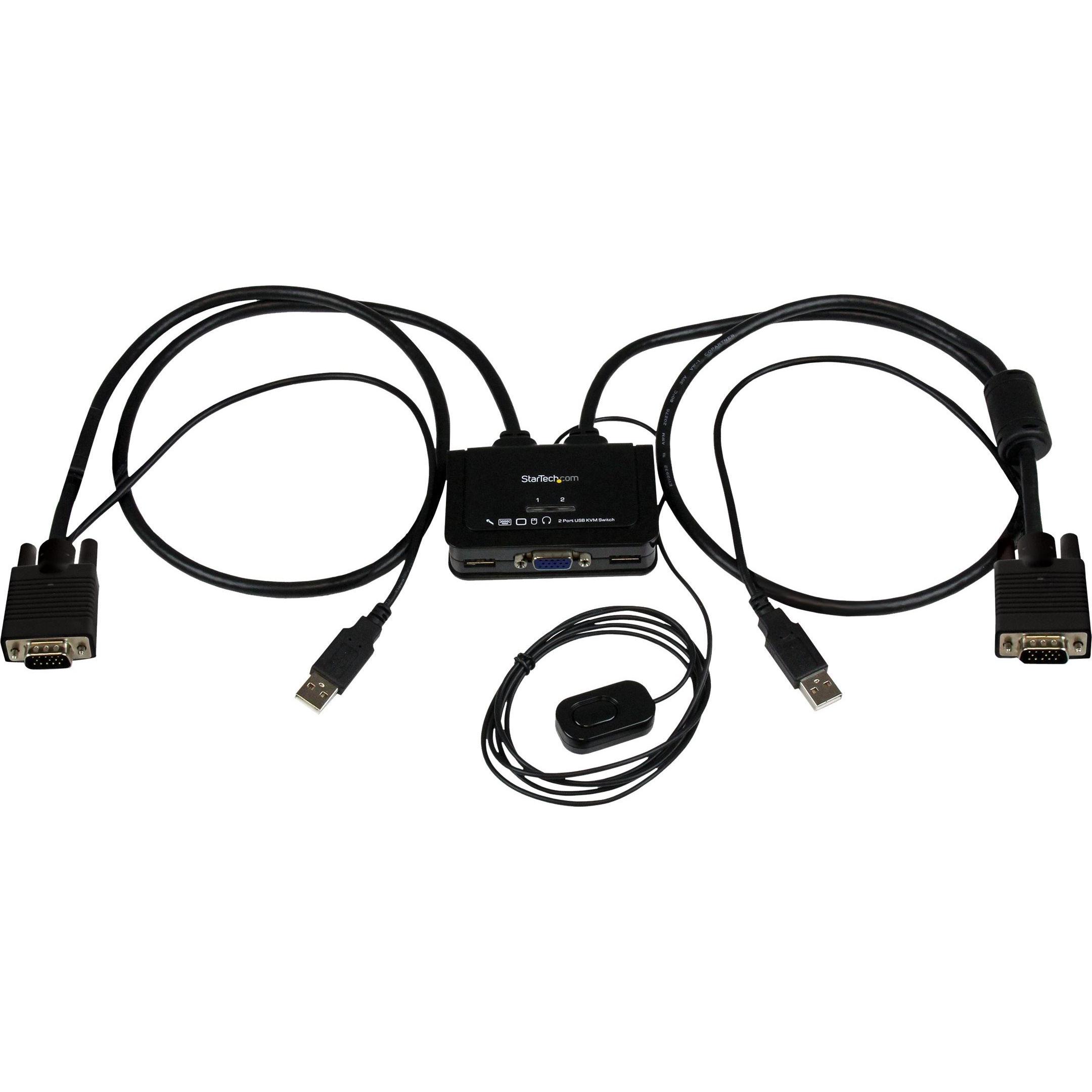 Thumbnail - StarTech SV211USB, KVM Switch, Schwarz