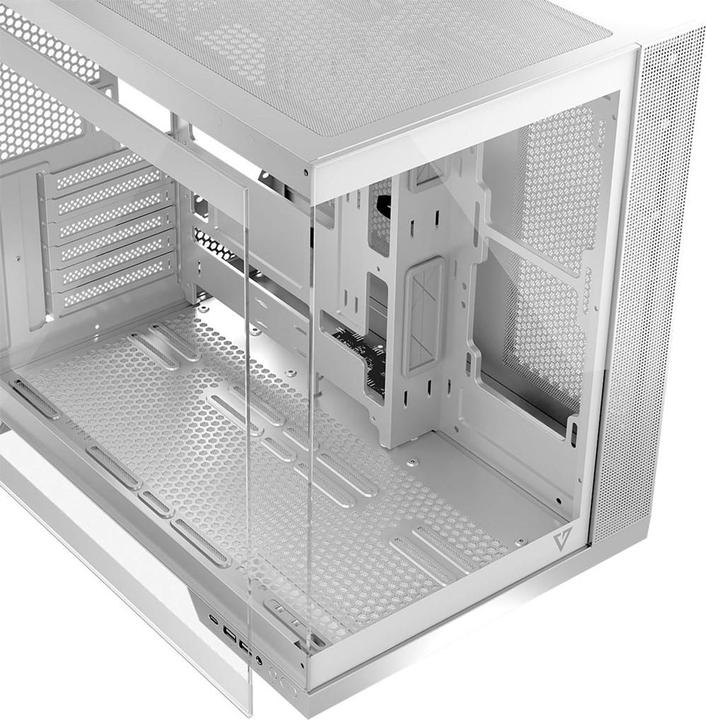 Actual product image Modecom Obudowa Volcano Panorama biała (AT-PANORAMA-NF-0000-20-000000-0002) (mATX, Mini-ITX)