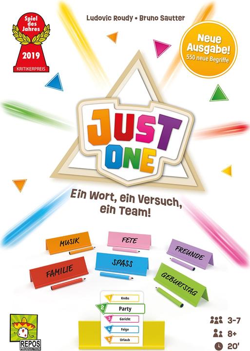 Actual product image Asmodée Just One Refresh (German, 3 - 7 Players)