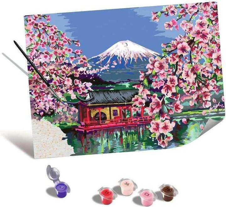 Produktbild Ravensburger CreArt - Malen nach Zahlen 23914 - Japanese Cherry Blossom - ab 14 Jahren - Malen auf
