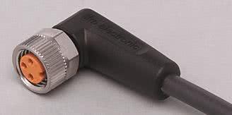 Actual product image IFM ADOAF032MSS0002H03 Angled cable socket M8 3-pole DC PNP