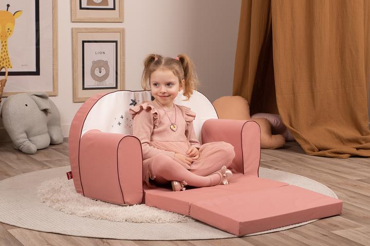 Immagine prodotto Knorrtoys Kindersofa - "Löwe Leo rose" (Divano per bambini)