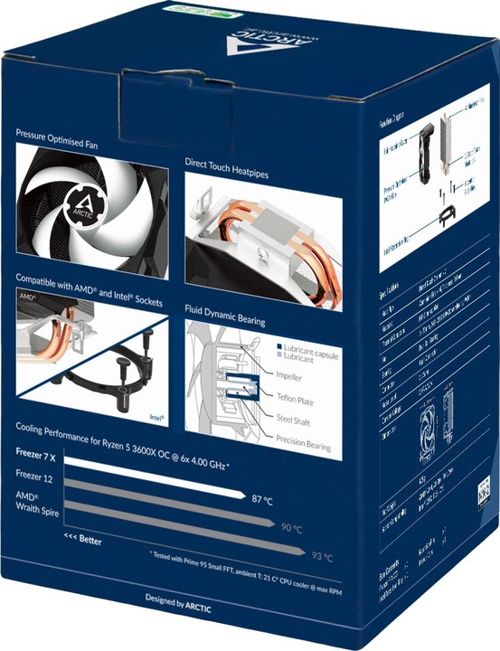 Actual product image Arctic Freezer 7X CPU Cooler (132.50 mm)